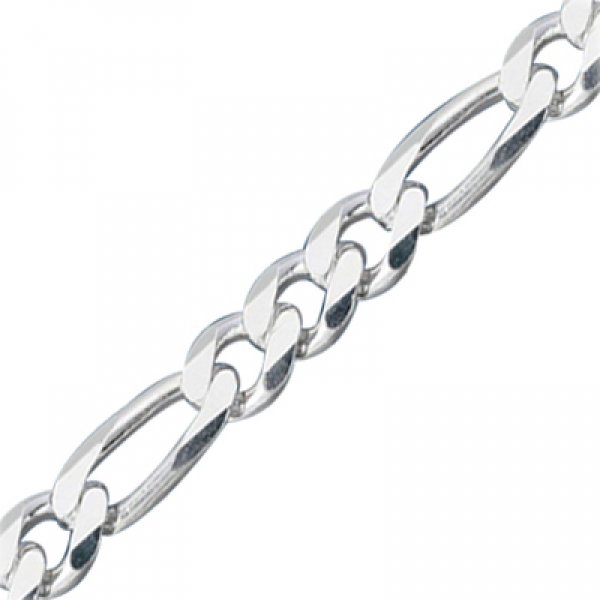 Lant argint 925 Figaro, Latime: 6,05 mm - LTU0039 [1]
