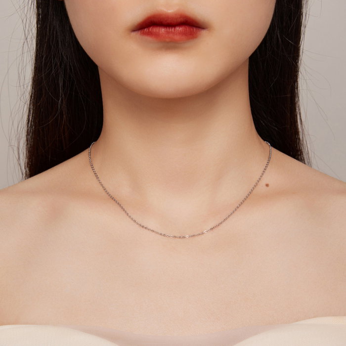 Lant argint ajustabil cu zale [2]