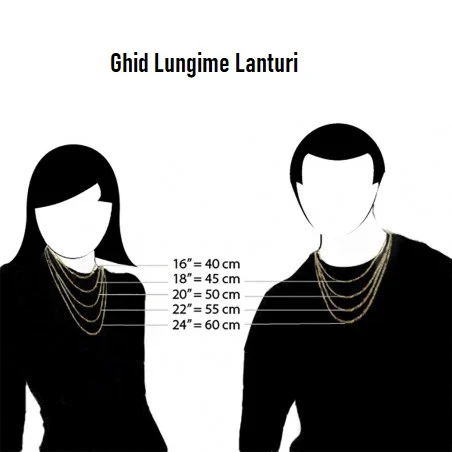 Lant argint cu bilute 2,5 mm, 60 cm [7]