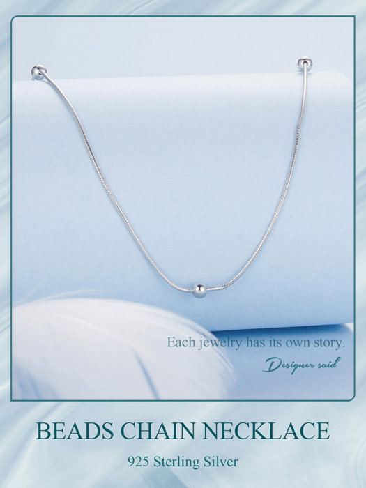 Lant argint cu bilute [14]