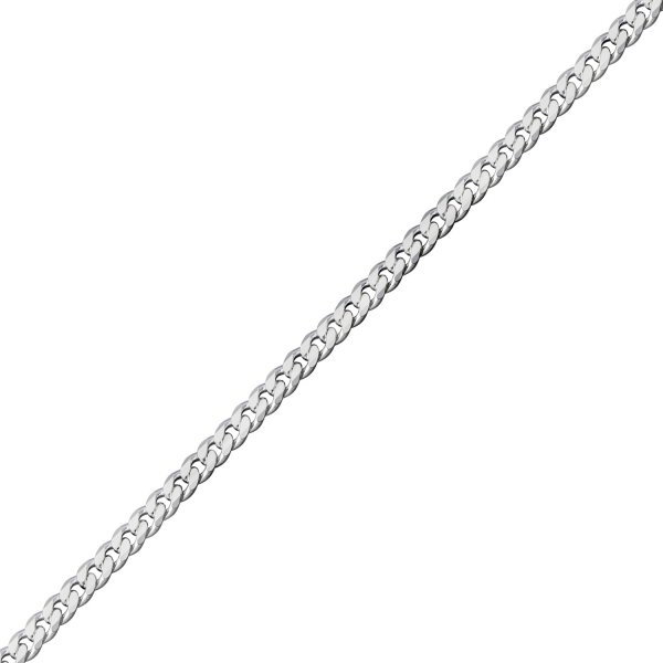 Lant argint Curb 5 mm [1]