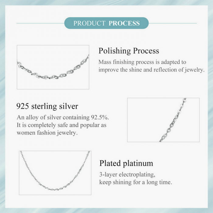 Lant argint cu zale ovale [13]