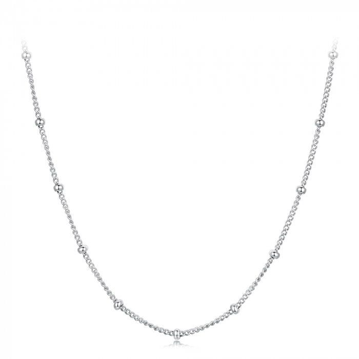 Lant argint cu bilute 2 mm, 45 cm [1]