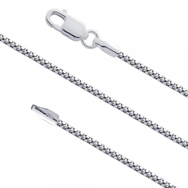 Lant argint 925 rodiat 1.6 mm grosime, model Coreana, LSX0003 [1]