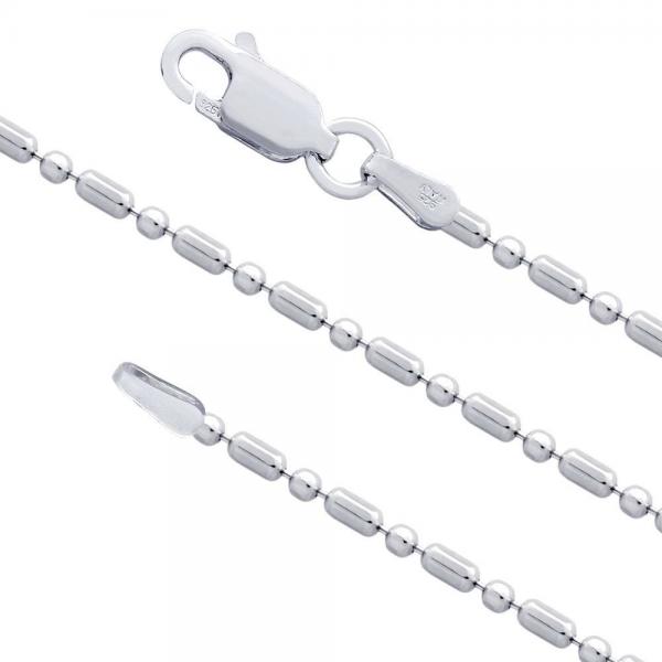 Lant argint 925 rodiat model militar 1.5 mm grosime [1]