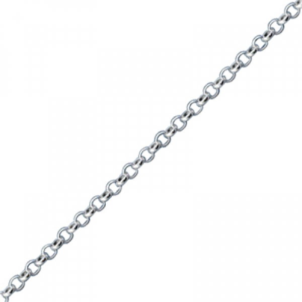 Lant argint Rolo 60 cm cu zale rotunde [1]