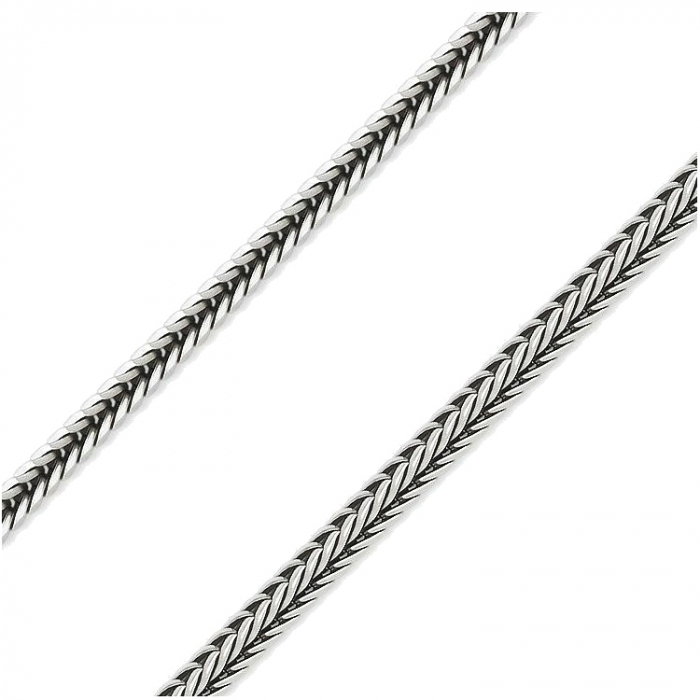 Lant argint spic de grau 70 cm [1]