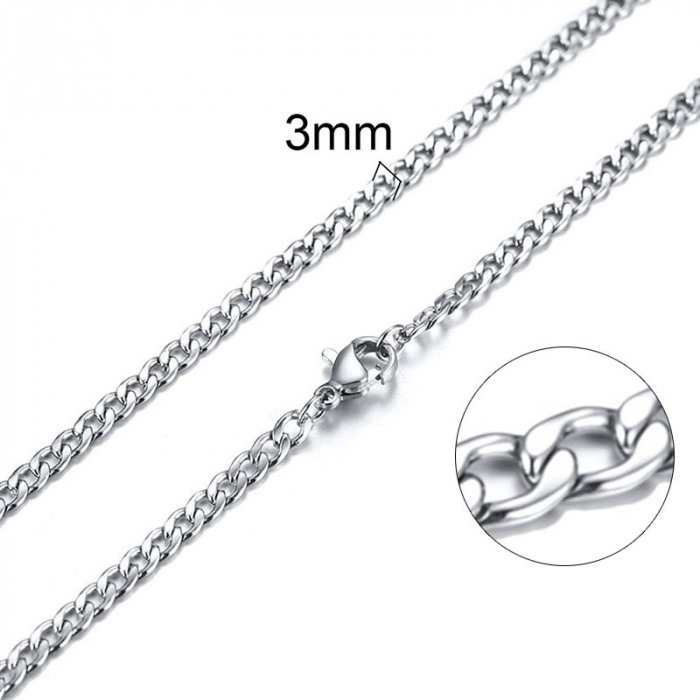 Lant inox 3 mm, 60 cm [3]