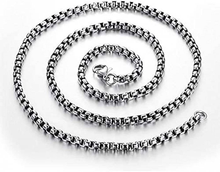 Lant inox cubic 4 mm si 60 cm [4]