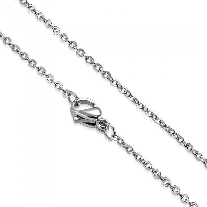Lant inox cu zale ovale 1,5 mm si 80 cm [3]