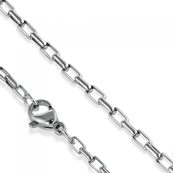 Lant inox cu zale dreptunghiulare 55 cm si 2 mm LSL0321 [1]