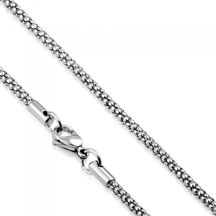 Lant inox 60 cm lungime si 2 mm model Popcorn LSL0031 [1]