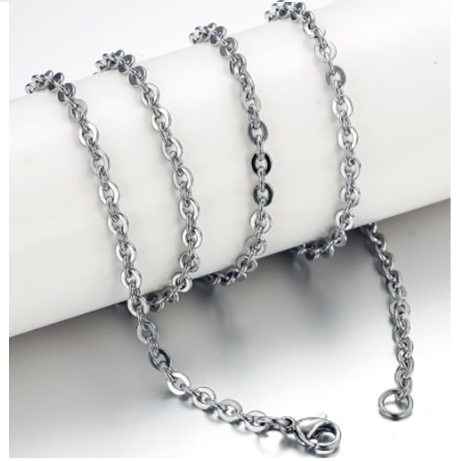 Lant inox zale rotunde de 3 mm latime si 50 cm lungime [4]