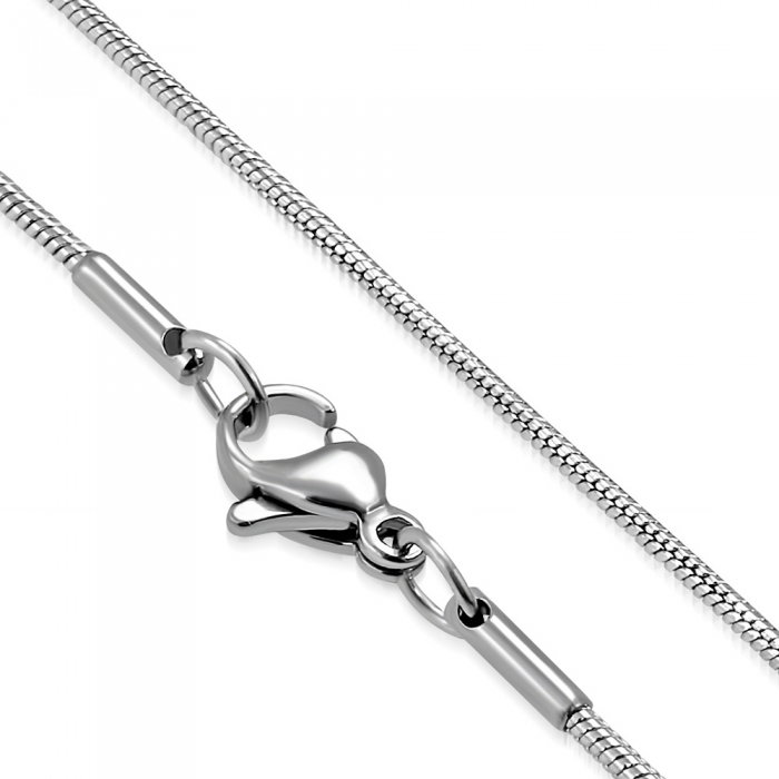 Lant inox model sarpe 1,5 mm si 40 cm LSL0317 [2]