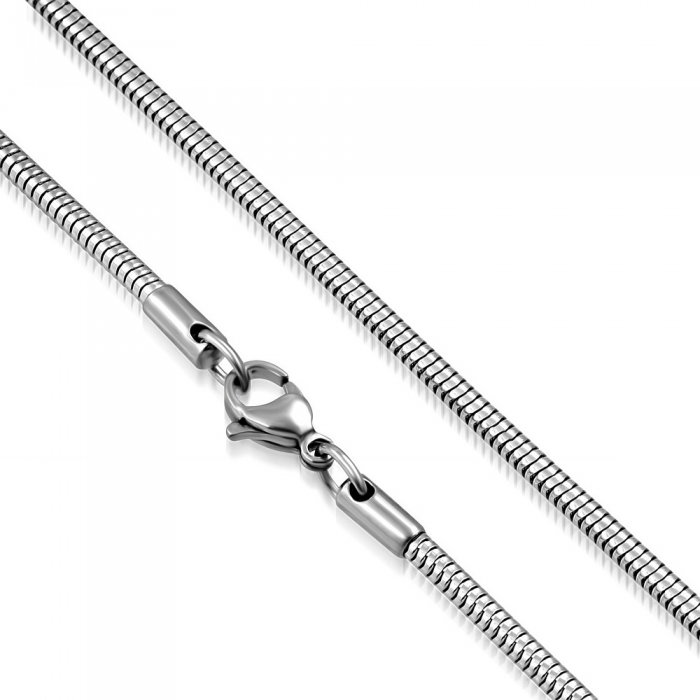 Lant inox model sarpe 2,4 mm si 62 cm LSL0304 [1]