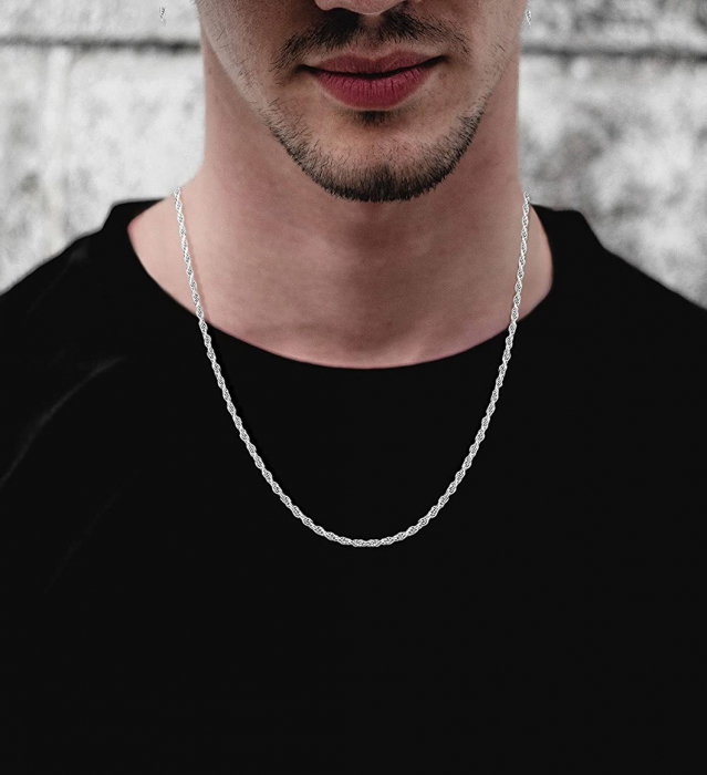 Lant inox tip franghie de 3 mm [2]