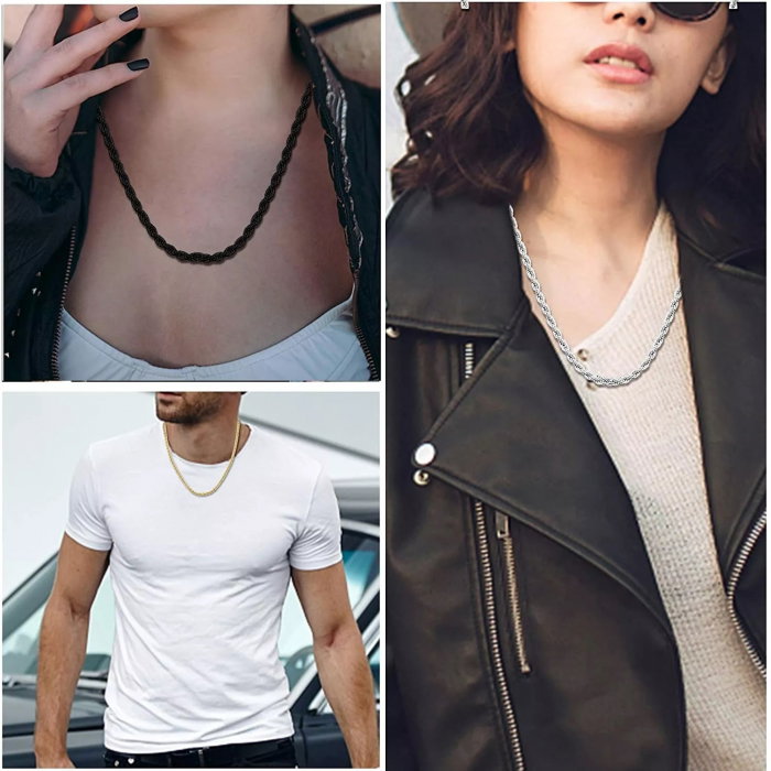 Lant inox tip franghie de 4 mm [7]