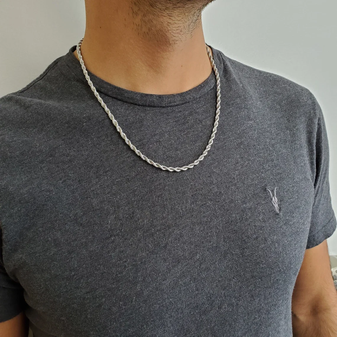 Lant inox tip franghie de 4 mm [2]