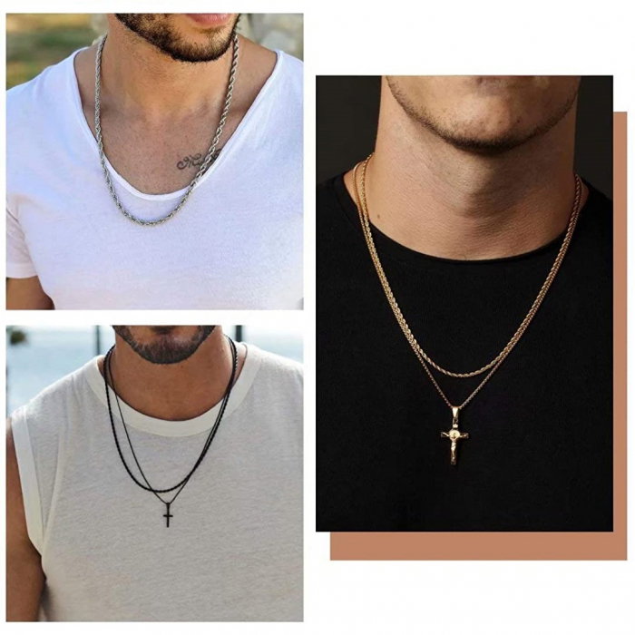 Lant inox tip franghie de 5 mm [8]