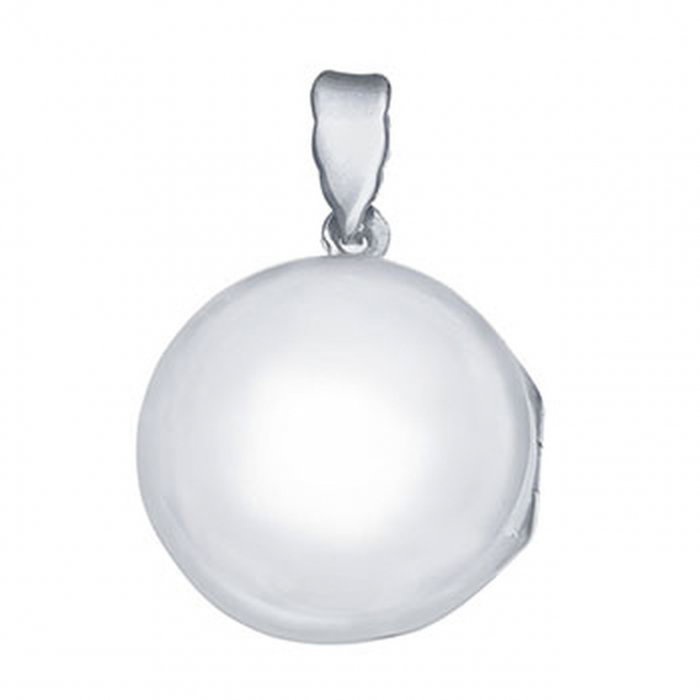 Medalion rotund din argint 925 cu deschidere [1]