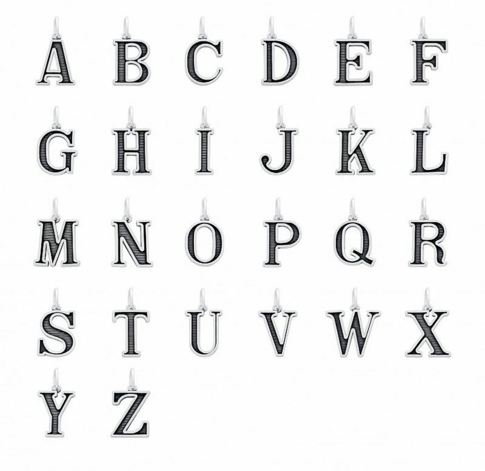 Pandantiv argint 925 cu litera S [2]