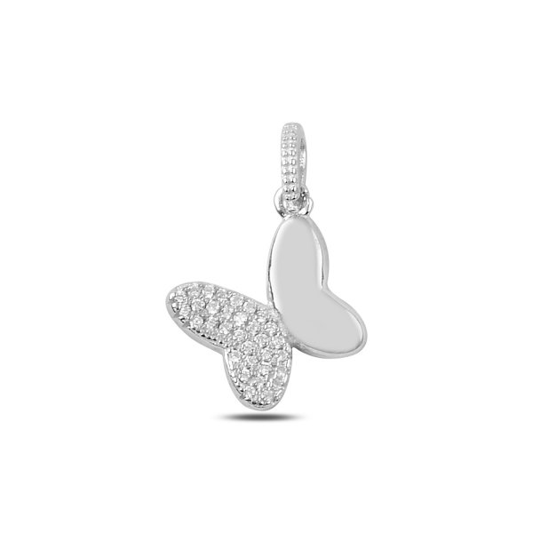 Pandantiv argint 925 fluturas cu zirconii albe - Be Nature PTU0007 [1]