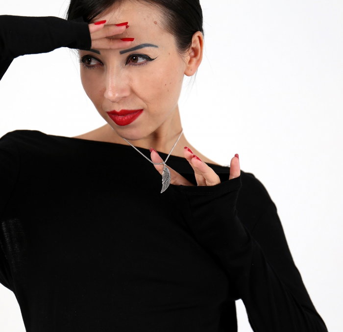 Pandantiv argint 925 aripa de inger protector - Be Protected [5]