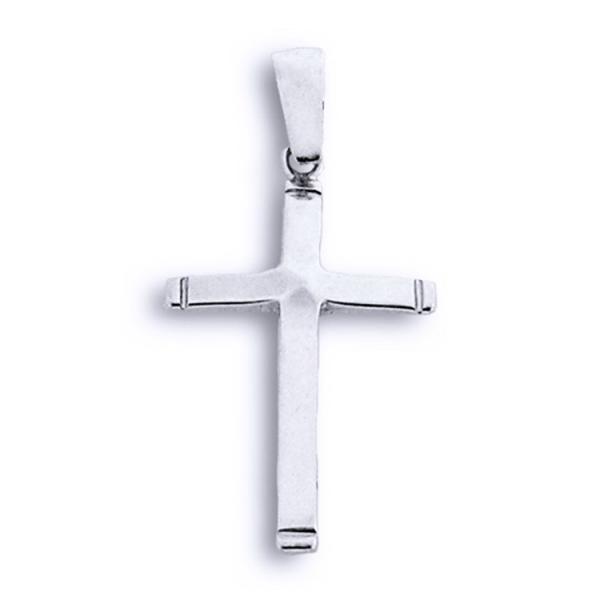 Pandantiv argint 925 rodiat cruce - Be Spiritual [1]