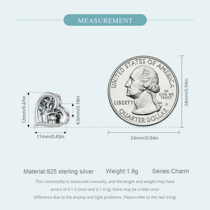 Pandantiv argint casuta cu copacul vietii [10]