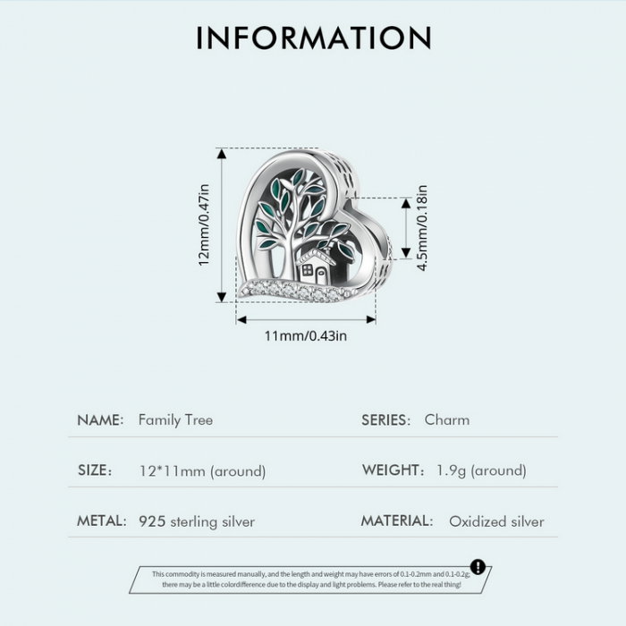 Pandantiv argint casuta cu copacul vietii [9]