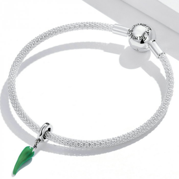 Pandantiv argint ardei iute rosu [4]