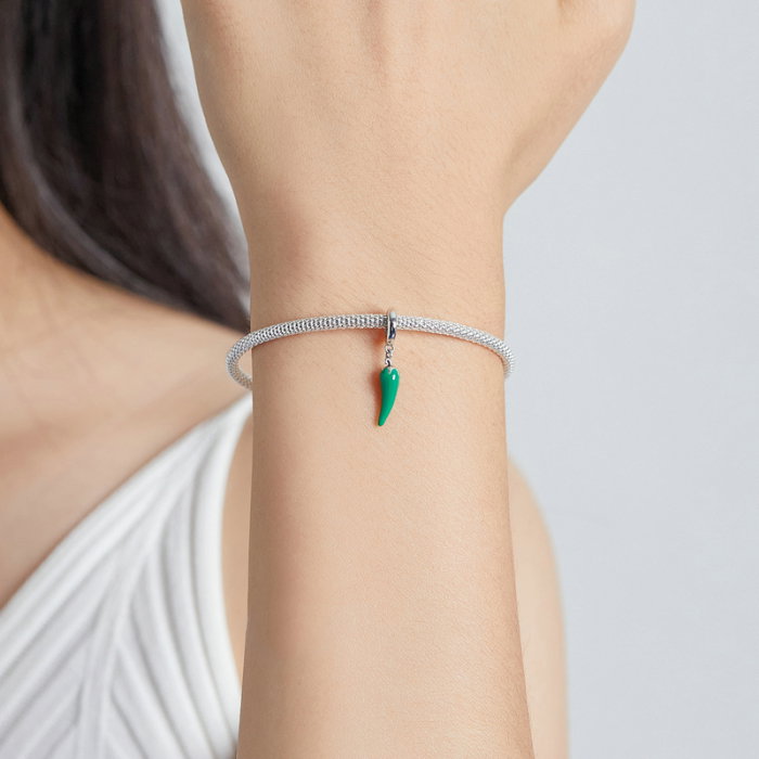 Pandantiv argint ardei iute rosu [2]