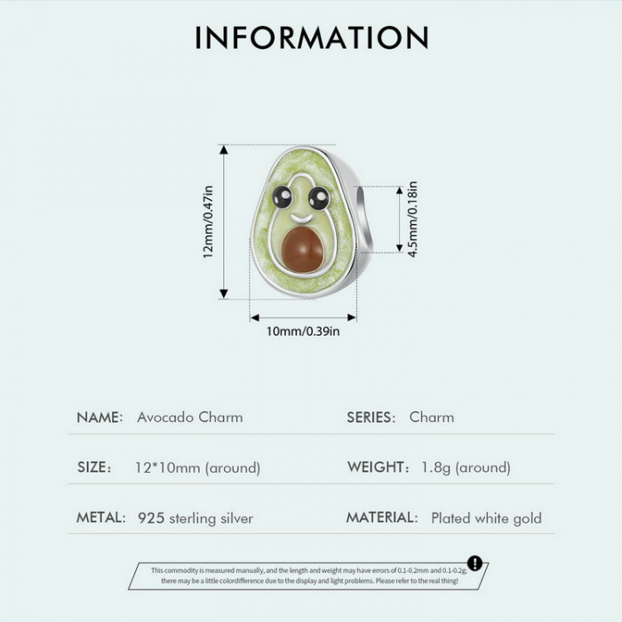 Pandantiv argint Avocado [8]