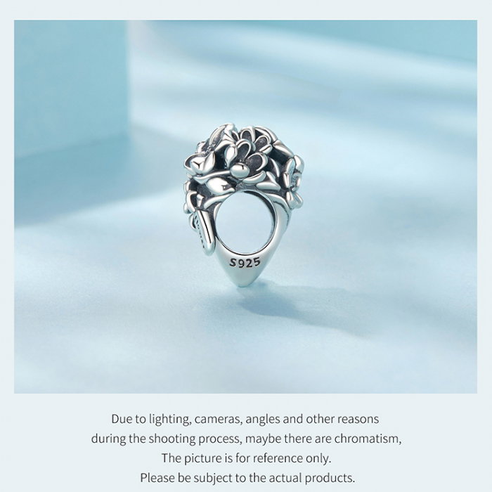 Pandantiv argint Buchet de Flori [12]