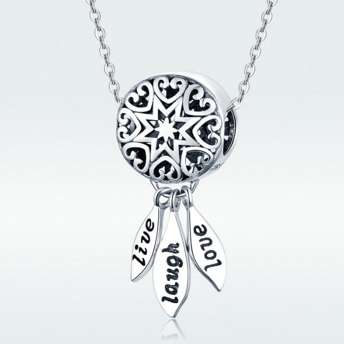 Pandantiv argint Bucura-te de Viata! [10]