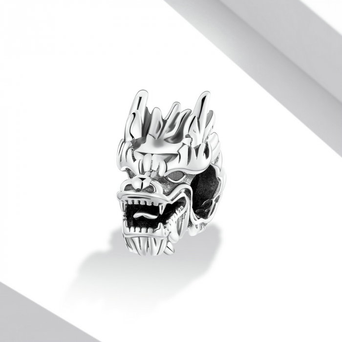 Pandantiv argint cap de dragon [5]