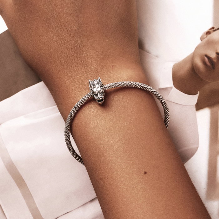 Pandantiv argint cap de dragon [4]