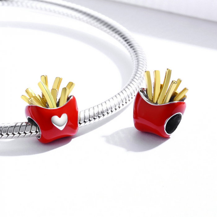 Pandantiv argint cartofi prajiti [4]