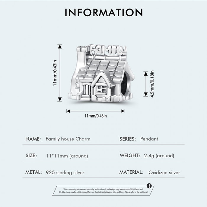 Pandantiv argint casa familiei [9]