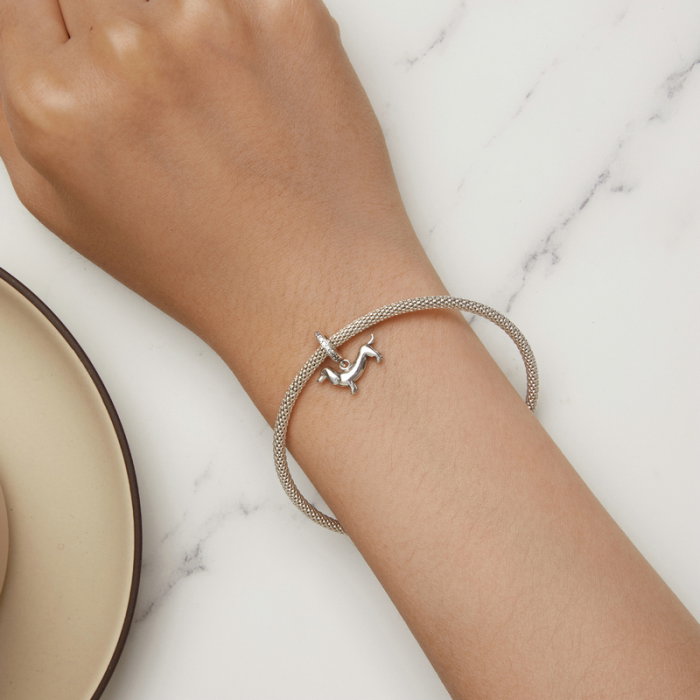 Pandantiv argint catel Teckel [4]