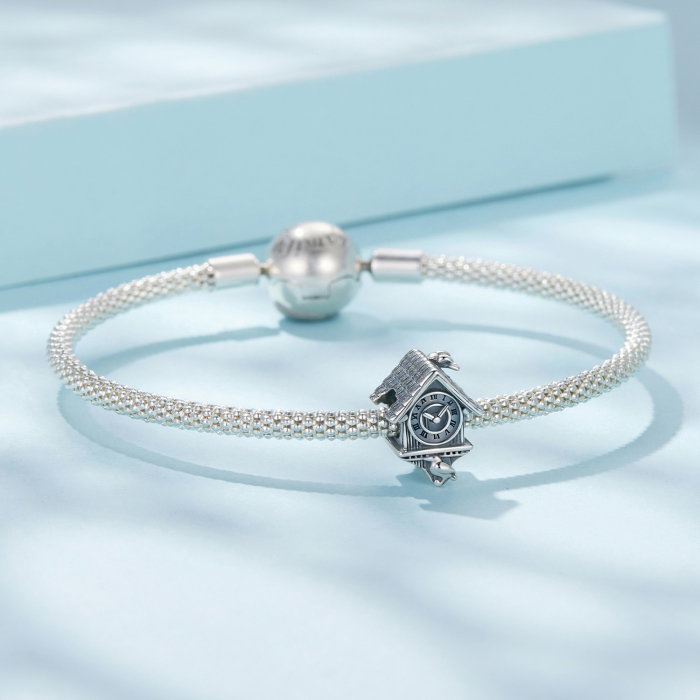 Pandantiv argint ceas cu cuc [6]