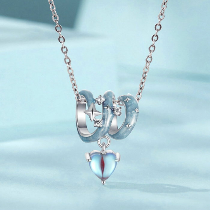 Pandantiv argint cer instelat [7]