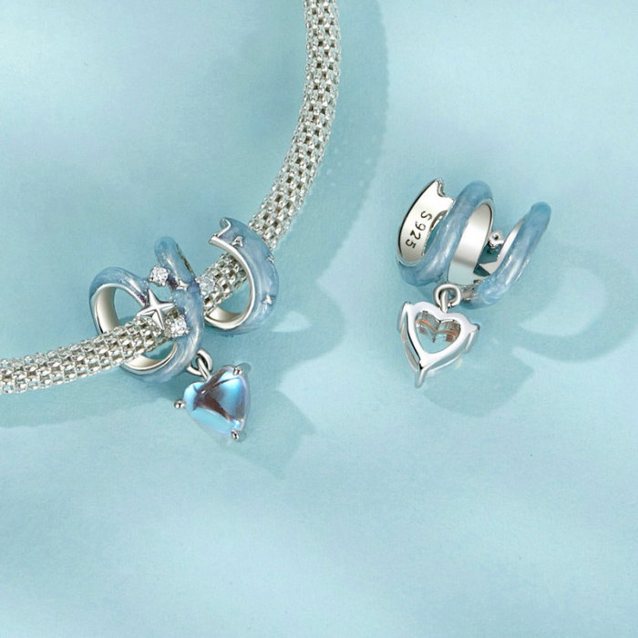 Pandantiv argint cer instelat [6]