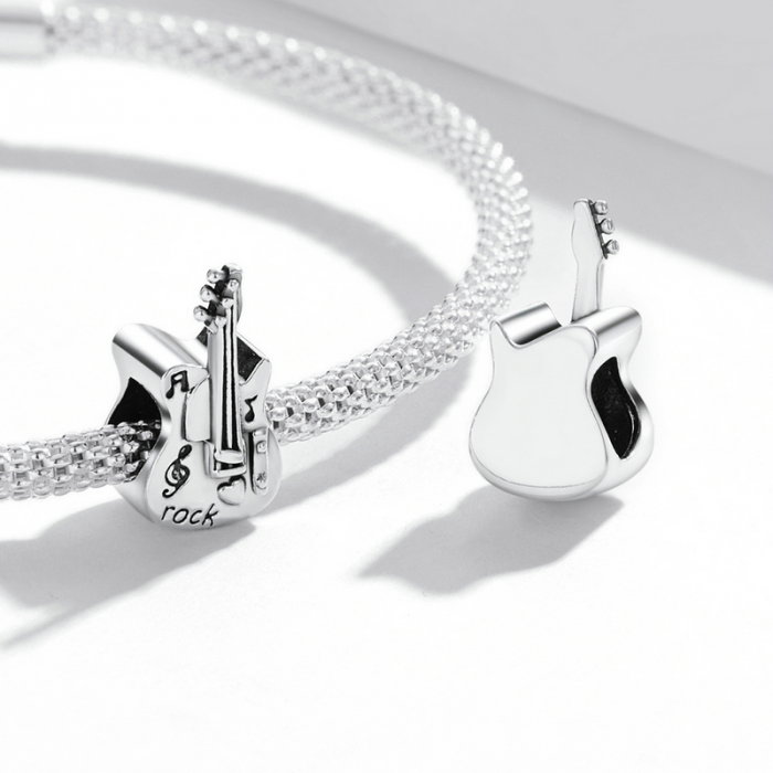 Pandantiv argint chitara bass [2]