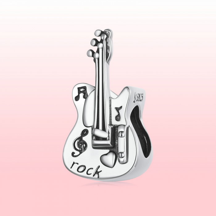 Pandantiv argint chitara bass [8]