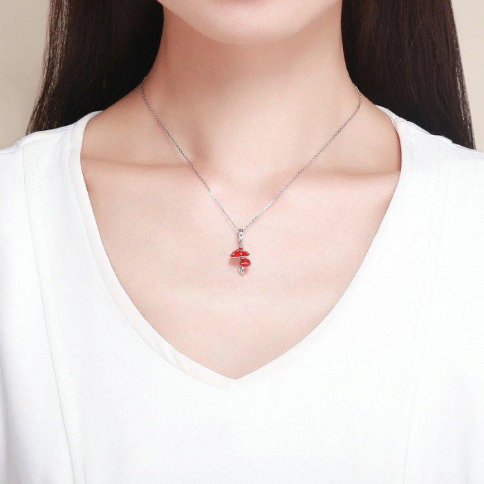 Pandantiv argint ciupercute [2]