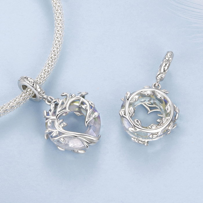 Pandantiv argint copacul vietii cu Zirconia [7]