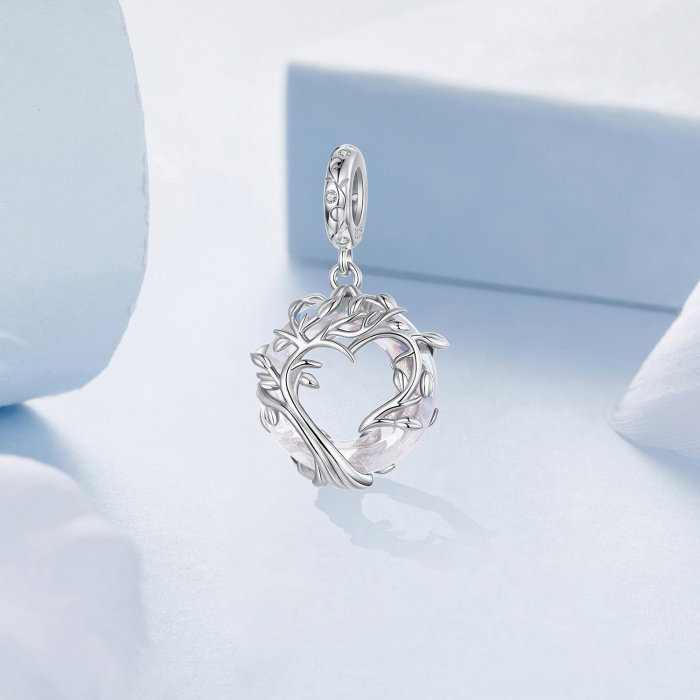 Pandantiv argint copacul vietii cu Zirconia [3]