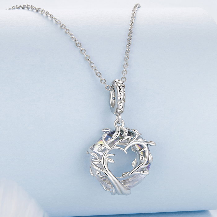 Pandantiv argint copacul vietii cu Zirconia [9]