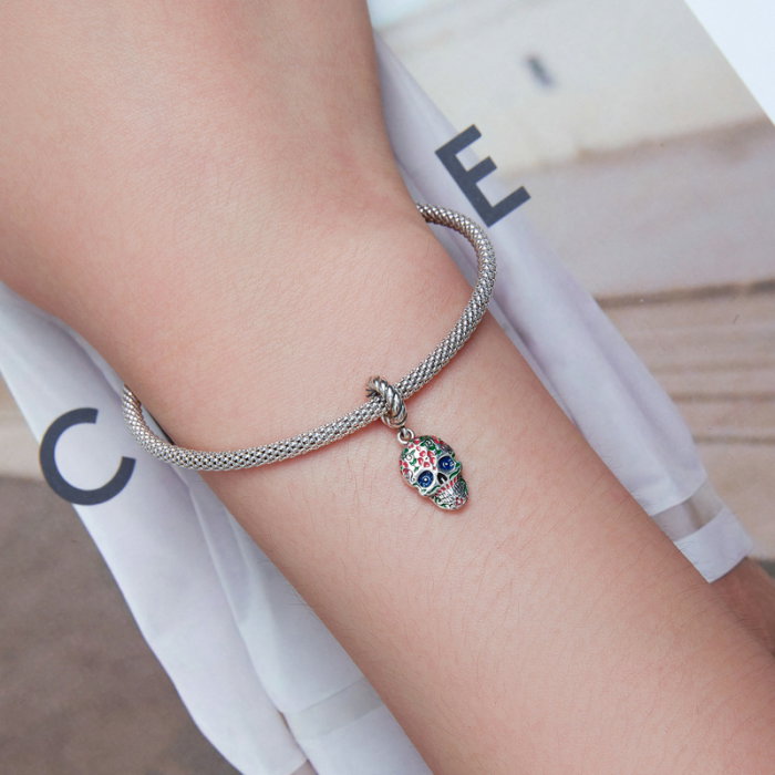 Pandantiv argint craniu [5]